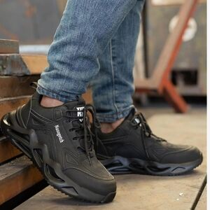 Nasogetch Men's Black Sneakers Size 41-US 8